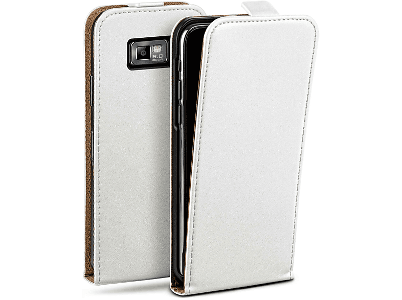 Flip Galaxy MOEX Pearl-White Samsung, Cover, Plus, Case, S2 Flip