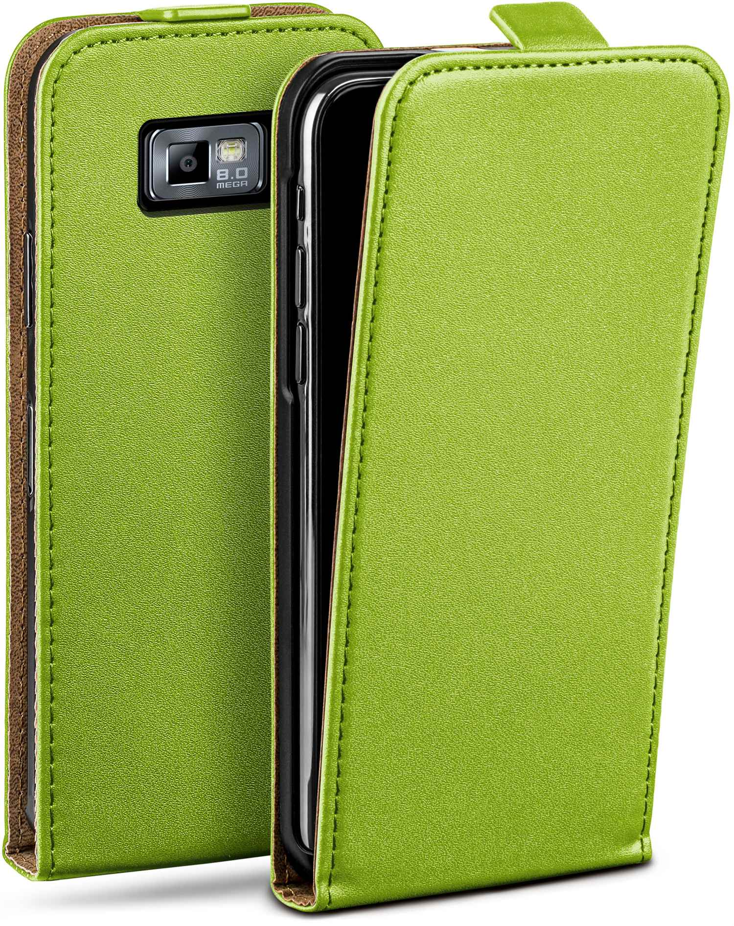 Cover, Plus, S2 Galaxy Flip Flip Case, MOEX Lime-Green Samsung,