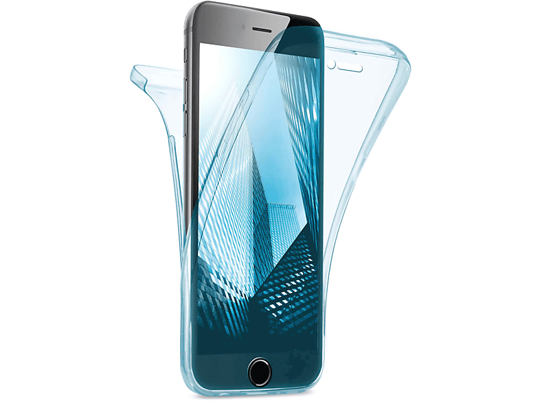 MOEX Double Case, iPhone Cover, Aqua Apple, Full 6s