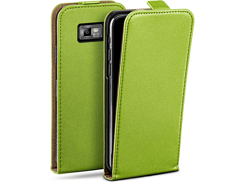 MOEX Flip Case, Flip Cover, Samsung, Galaxy S2, LimeGreen MediaMarkt