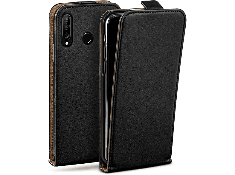 MOEX Flip Case, Flip Cover, Huawei, P30 Lite, DeepBlack MediaMarkt