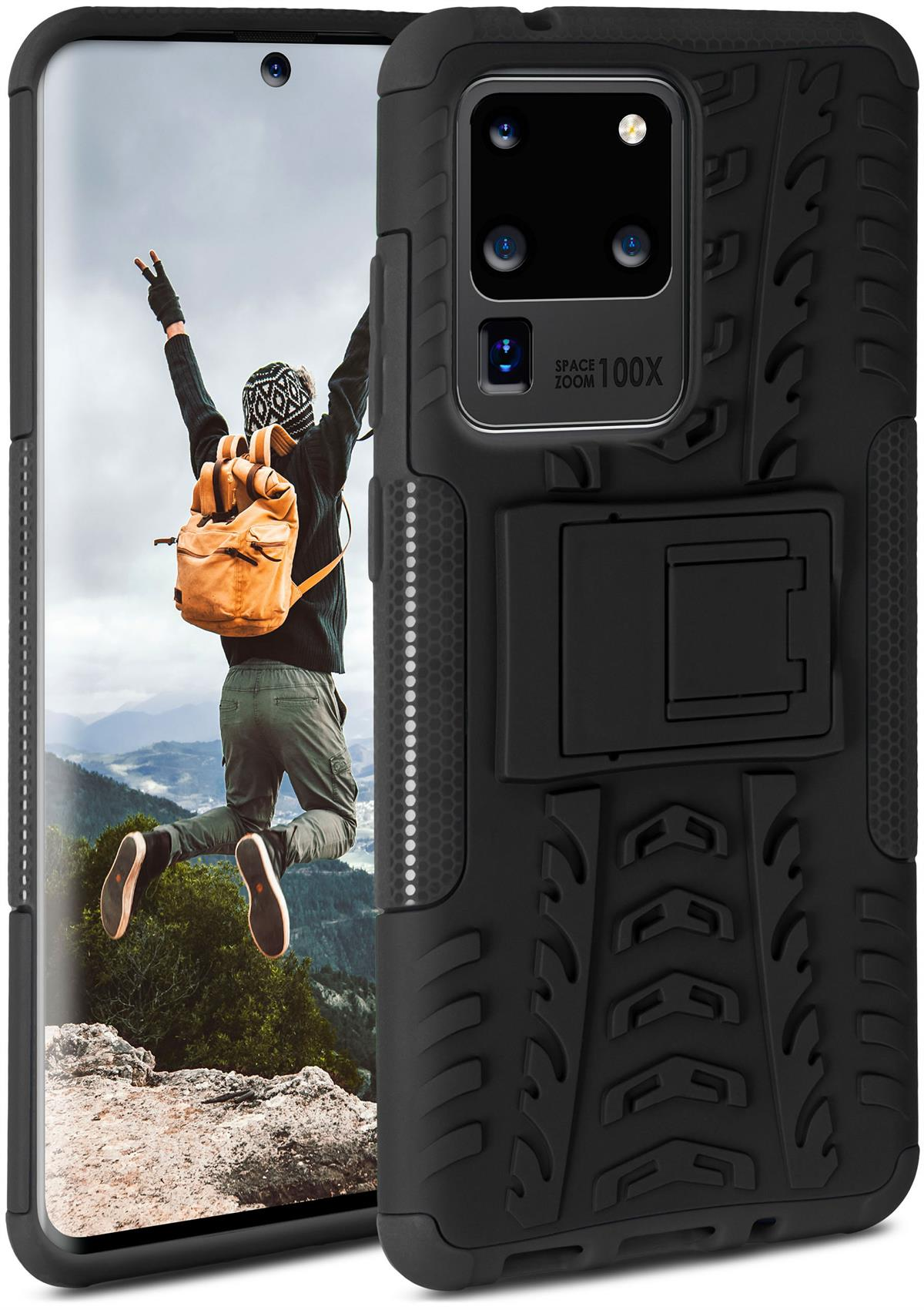 Galaxy S20 ONEFLOW Tank Obsidian 5G, Case, Samsung, Ultra Backcover,