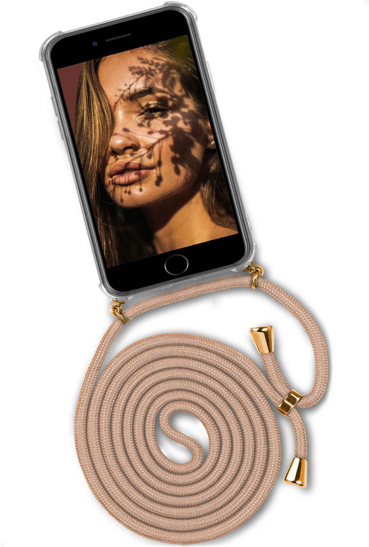 ONEFLOW Twist Case, Backcover, Apple, iPhone (Gold) Golden Coast 6s Plus