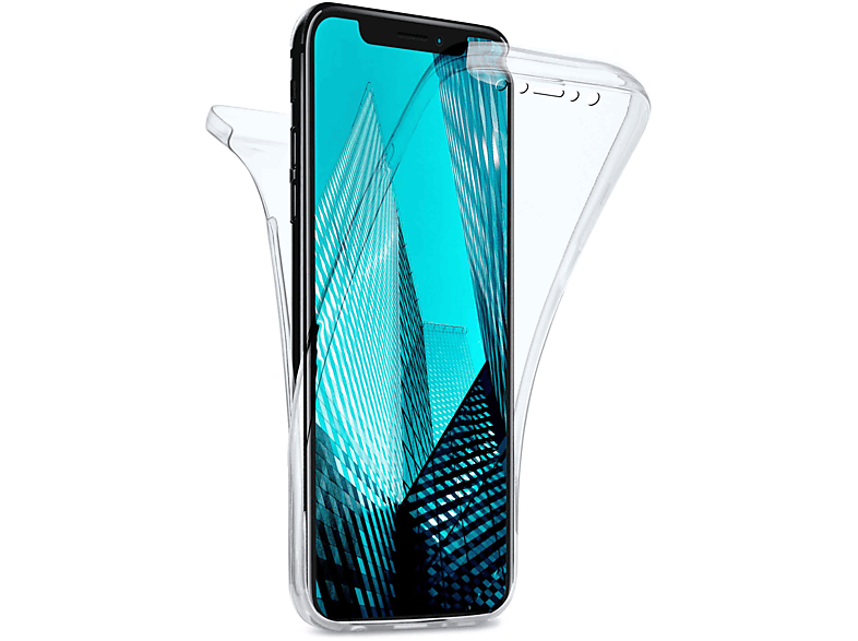 MOEX Double Case, Full Cover, Apple, Crystal iPhone X