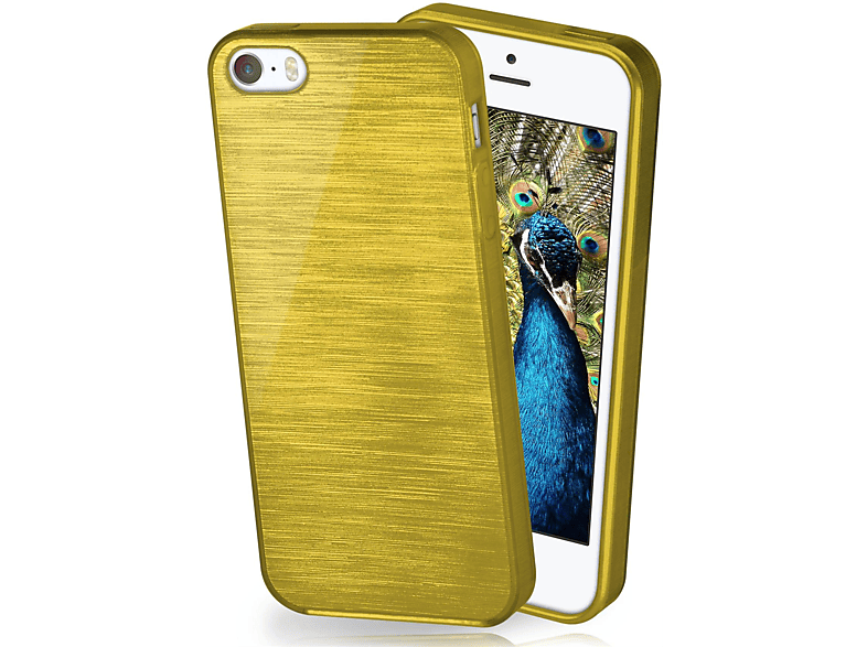MOEX Brushed Case, Backcover, Apple, iPhone 5s, Palm-Green