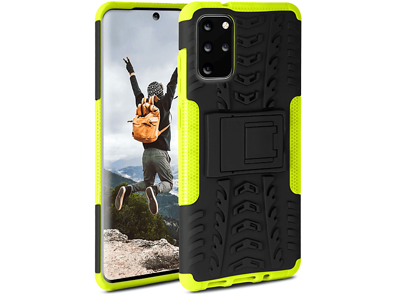 ONEFLOW Tank Case, Backcover, Samsung, Galaxy S20 Plus, Lime