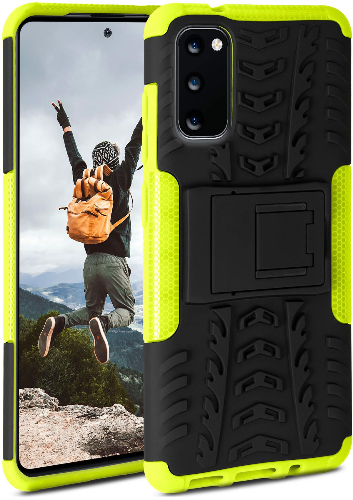 Backcover, Samsung, S20 Galaxy ONEFLOW Lime Tank Case, 5G,