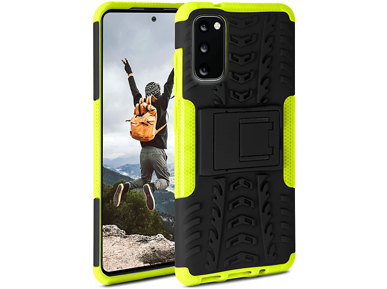 Backcover, Samsung, S20 Galaxy ONEFLOW Lime Tank Case, 5G,