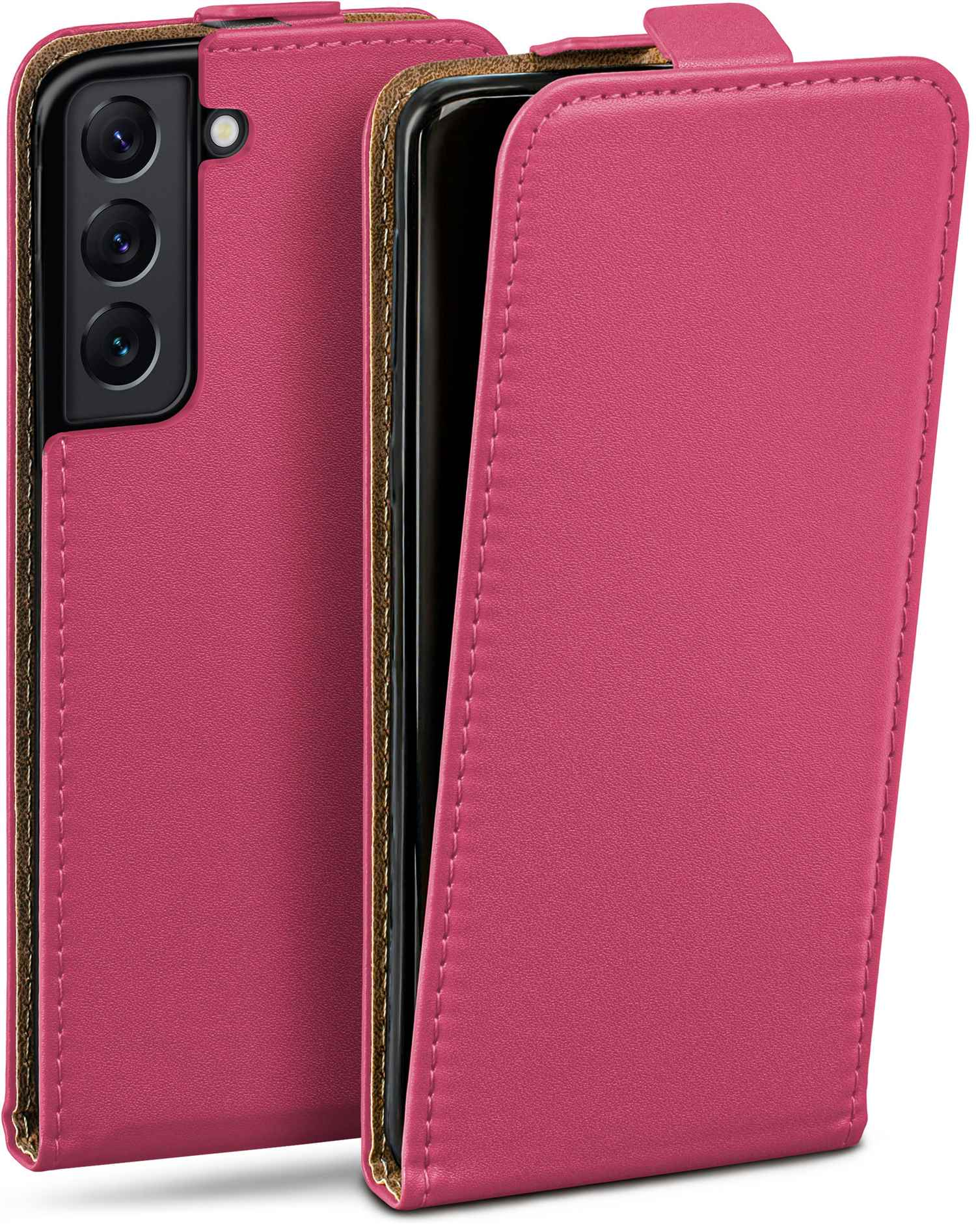 Flip S22, Case, Berry-Fuchsia Cover, MOEX Galaxy Flip Samsung,