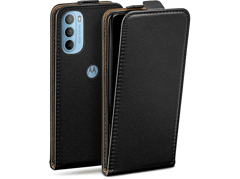 MOEX Flip Case, Flip Cover, Motorola, Moto G31, Deep-Black | Flipcover