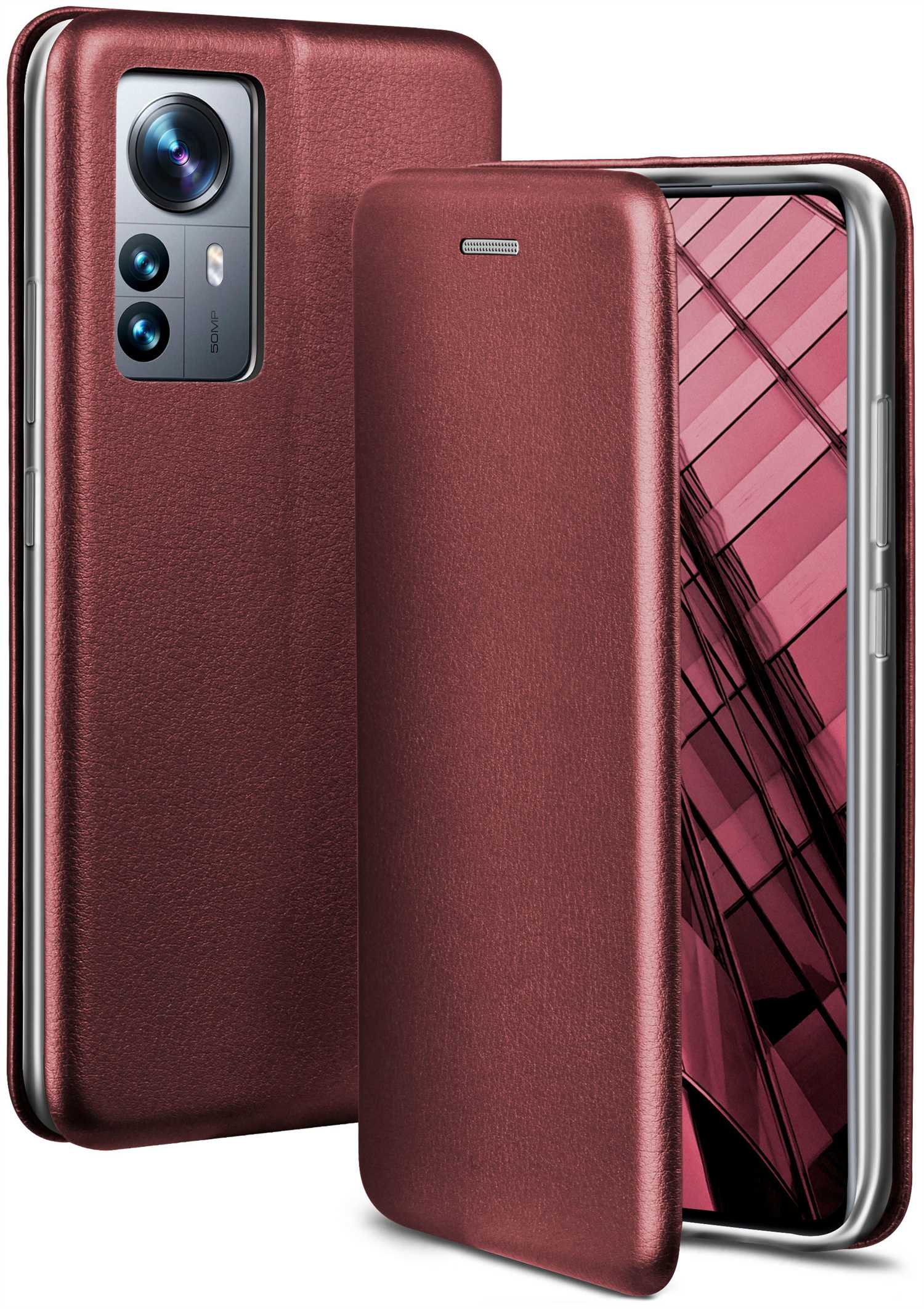 Business ONEFLOW 12 Flip Xiaomi, Pro, - Red Case, Burgund Cover,