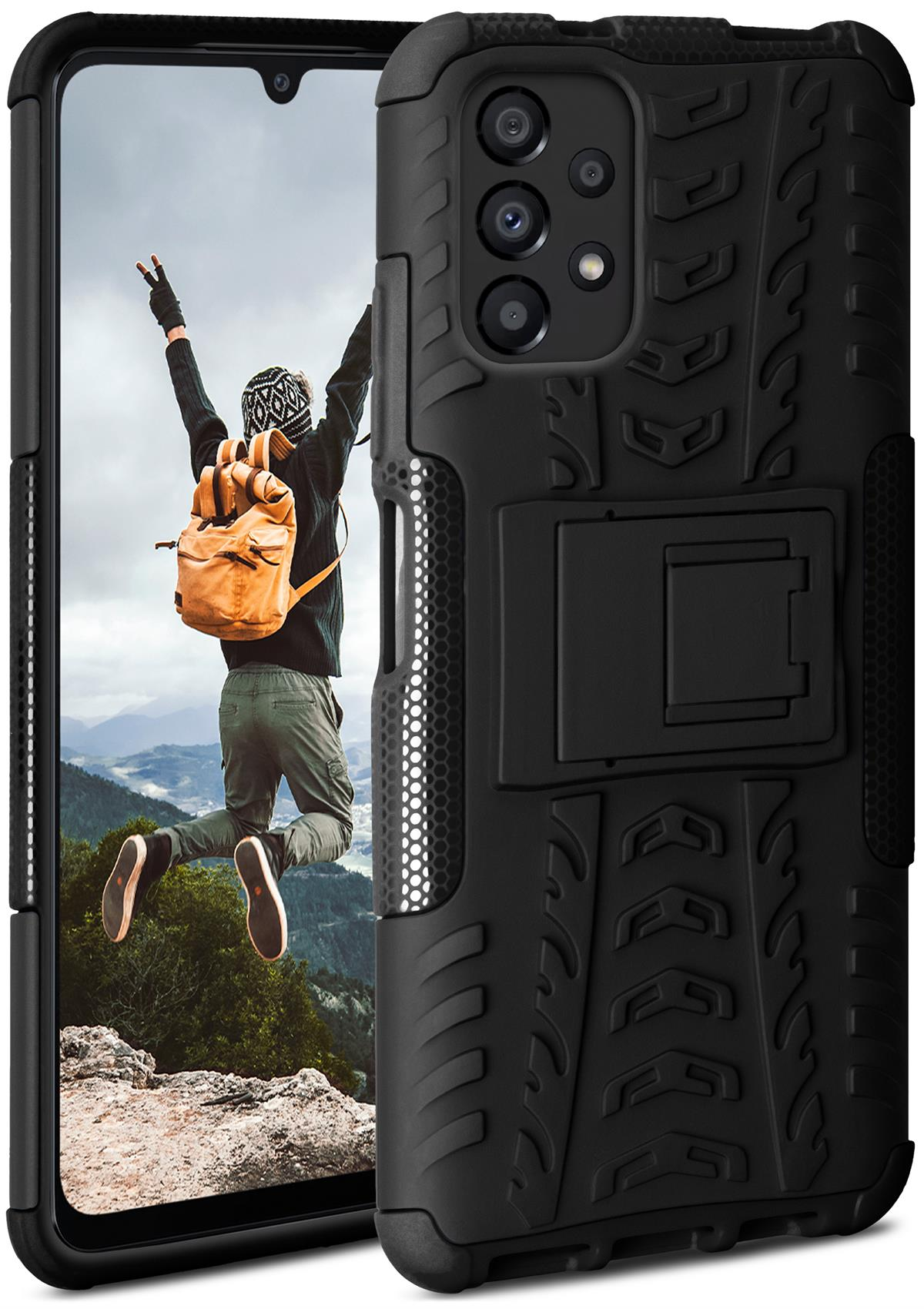 ONEFLOW Tank Case, Backcover, Galaxy A33 Obsidian 5G, Samsung