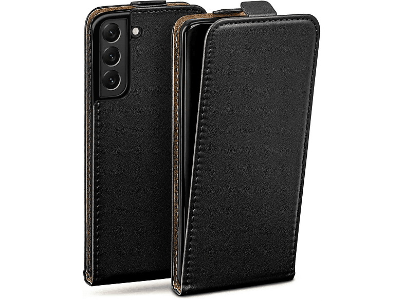 MOEX Flip Case, Flip Cover, Samsung, Galaxy S22 Plus, Deep-Black