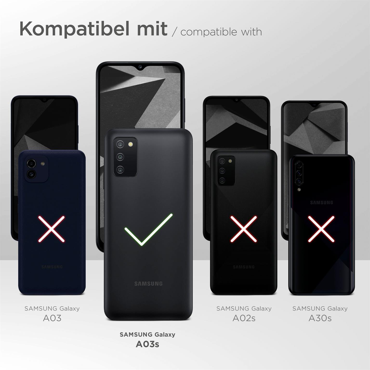 Bild zeigt Telefone und Hüllen. Eine Hülle hat ein Häkchen, andere ein X. Text weist auf Kompatibilität hin.