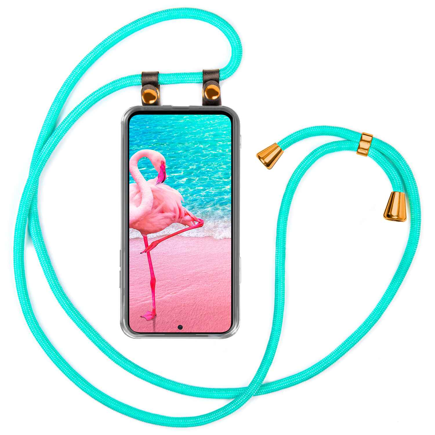 MOEX Handykette, Redmi Backcover, Xiaomi, Note Pro, Mint Türkis 11