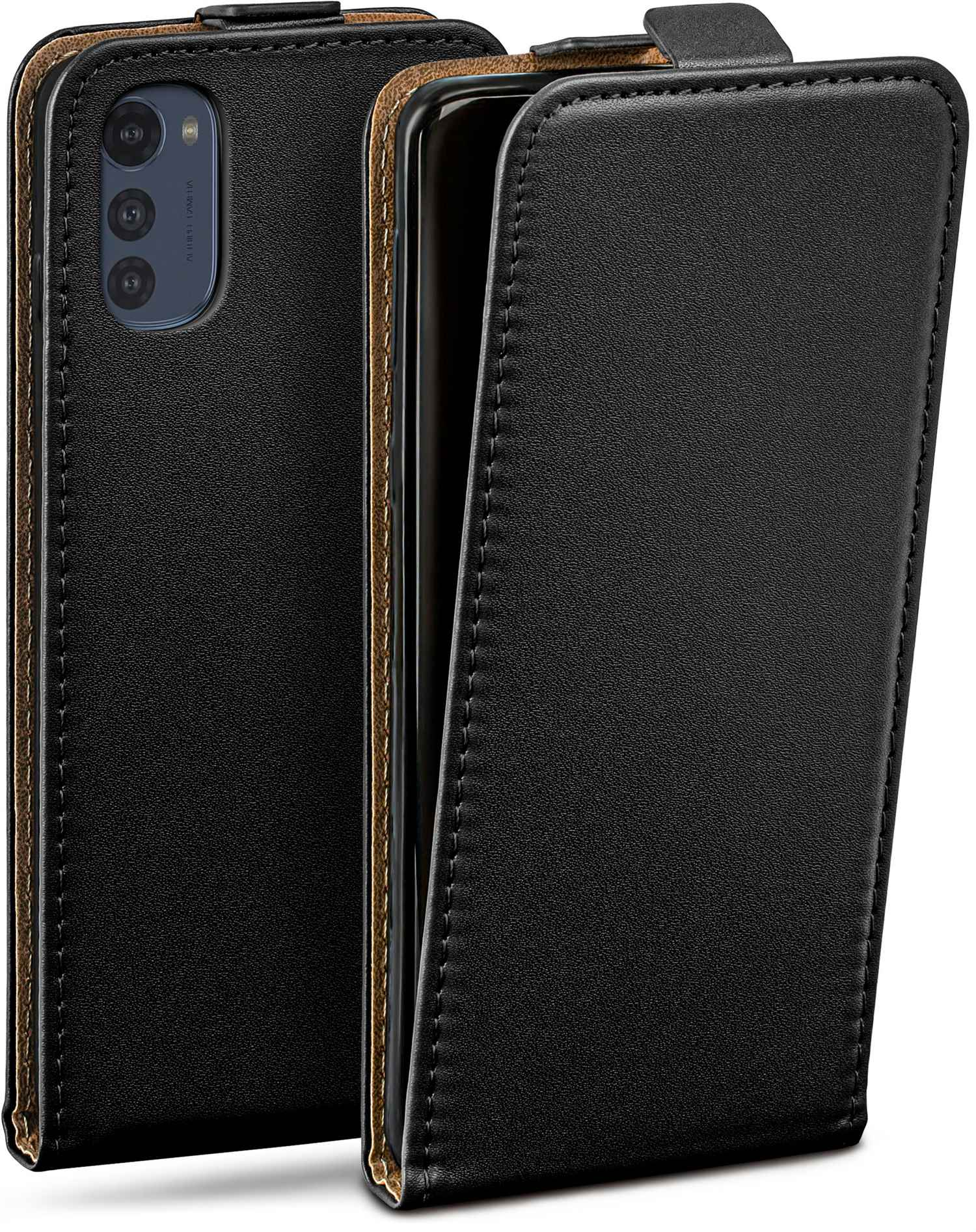 MOEX Flip Case, Cover, Motorola, Flip Moto Deep-Black E32