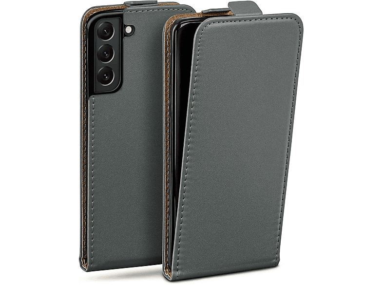 MOEX Flip Case, Flip S22 Cover, Anthracite-Gray Galaxy Samsung, Plus
