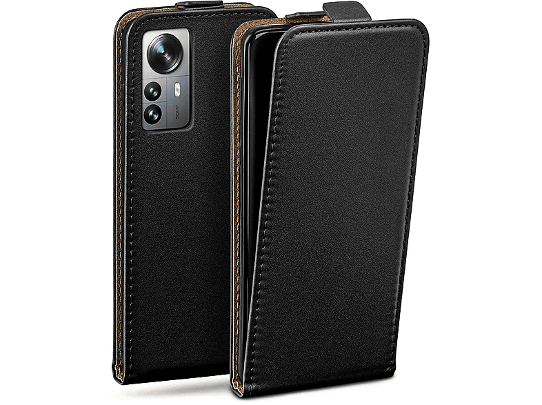 MOEX Flip Case, Flip Cover, Xiaomi, 12 Pro, Deep-Black