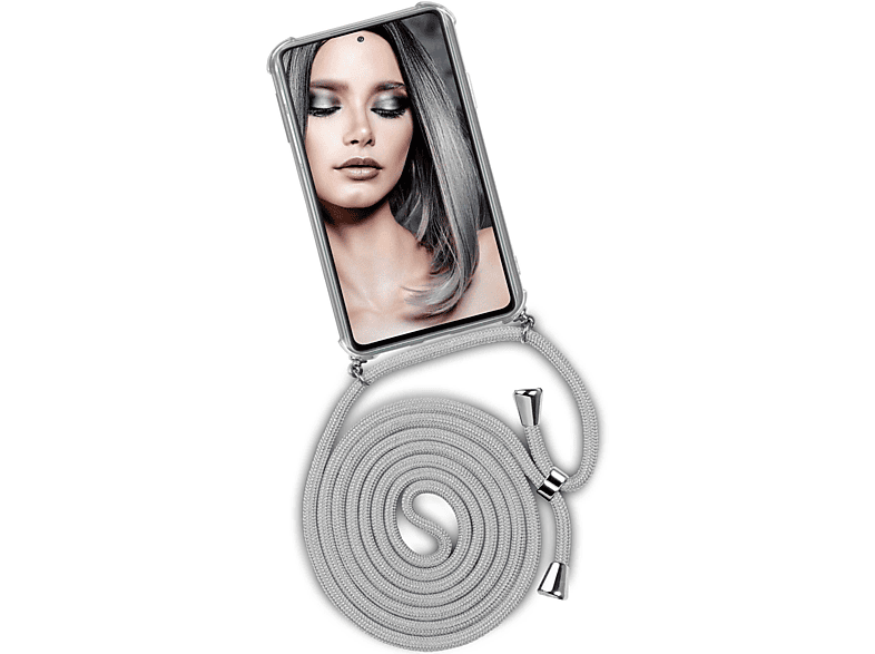 ONEFLOW Twist Case, Backcover, (Silber) Galaxy Silverstar 5G, A52 Samsung