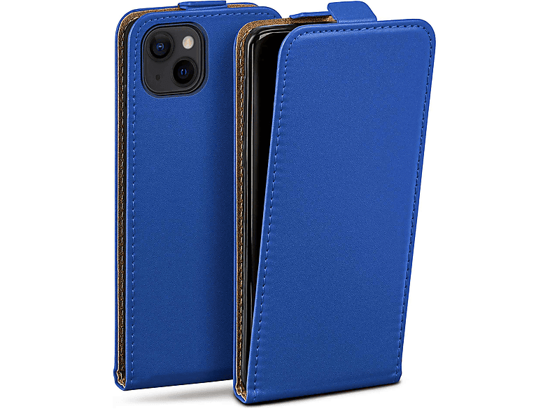 MOEX Flip Case, Flip Royal-Blue 13 mini, Cover, iPhone Apple