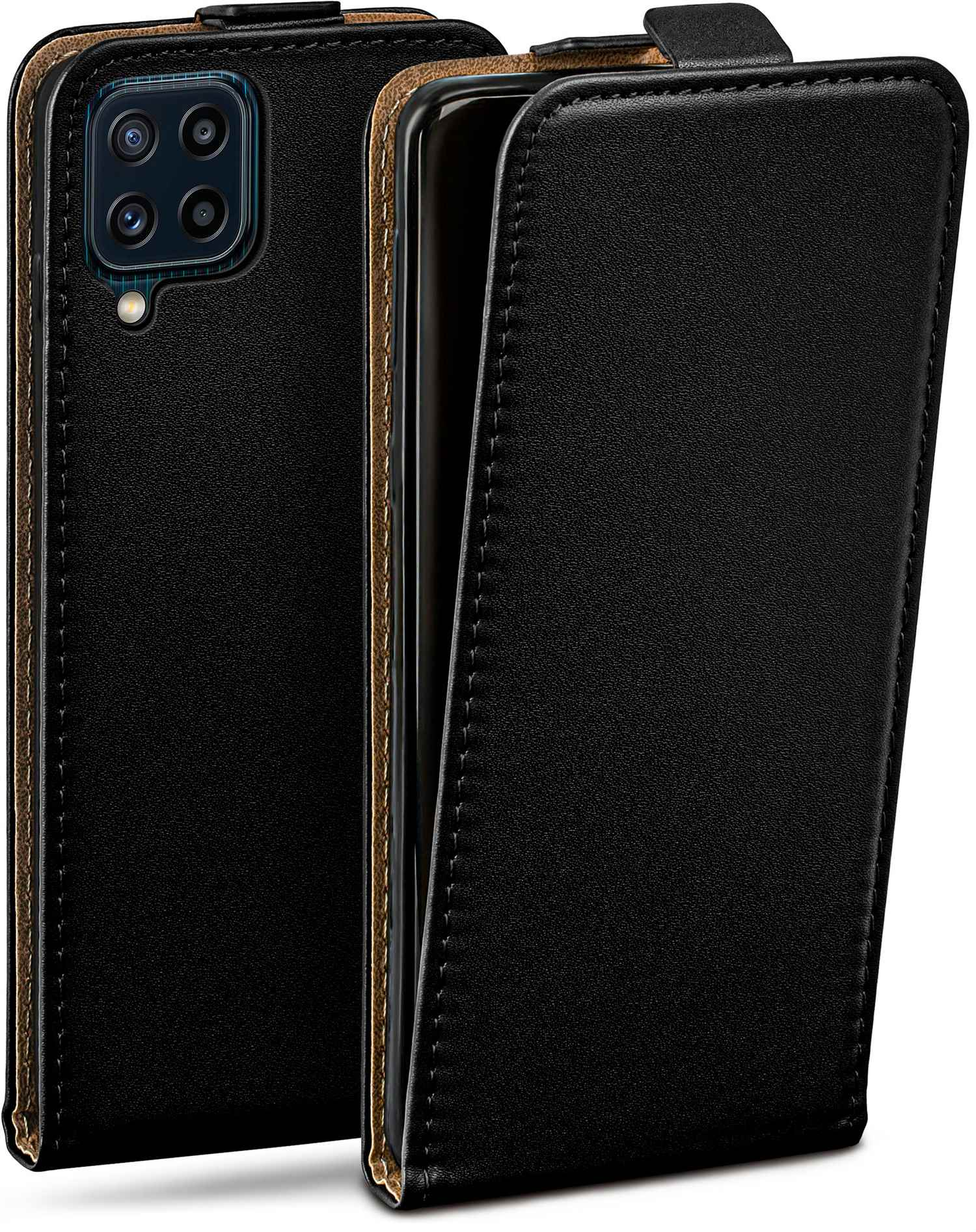 Flip Case, MOEX M32, Deep-Black Cover, Galaxy Flip Samsung,