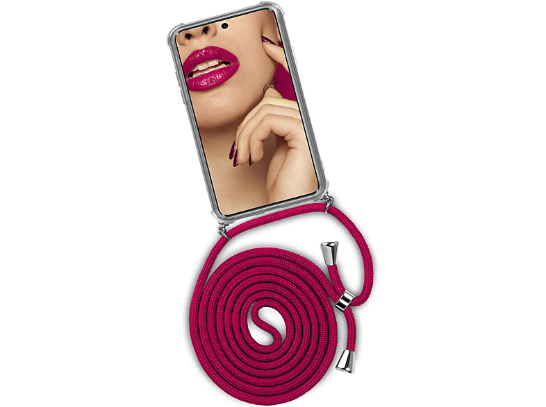 ONEFLOW Twist Case, Backcover, Xiaomi, Redmi Note 9, Hot Kiss (Silber)