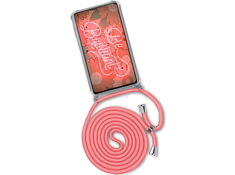 ONEFLOW Twist Case, Backcover, Flamingo Samsung, A52 (Silber) 5G, Galaxy Kooky