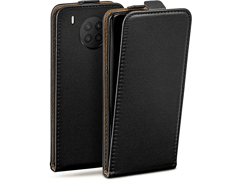 MOEX Flip Case, Flip Lite, Deep-Black Cover, Huawei, 50 Honor