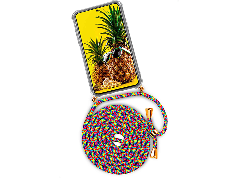 ONEFLOW Twist Case, Backcover, Xiaomi, Redmi Note 10, Fruity Friday (Gold)