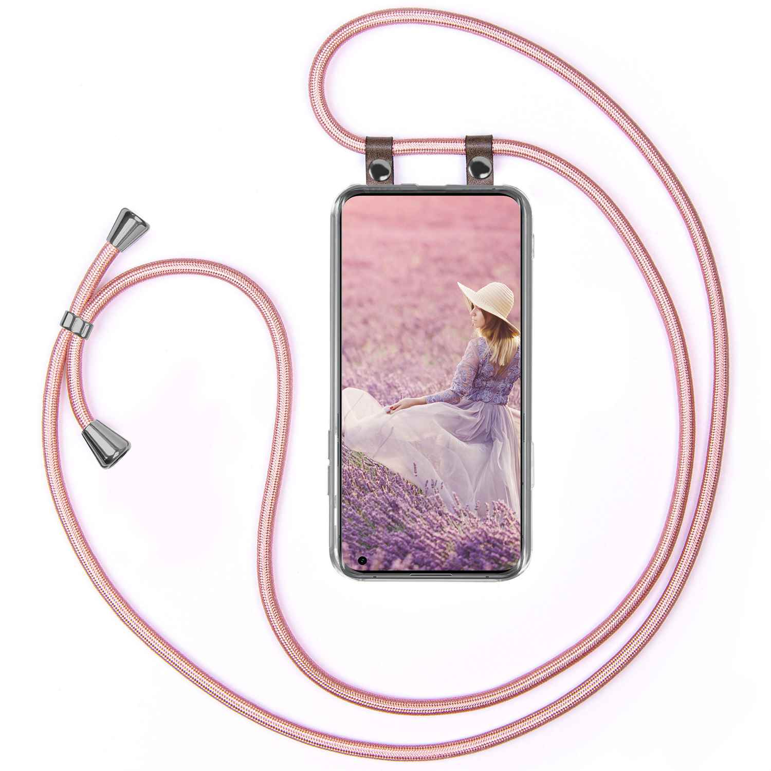 Rose X3 MOEX Handykette, Find Backcover, Oppo, Pro, Gold