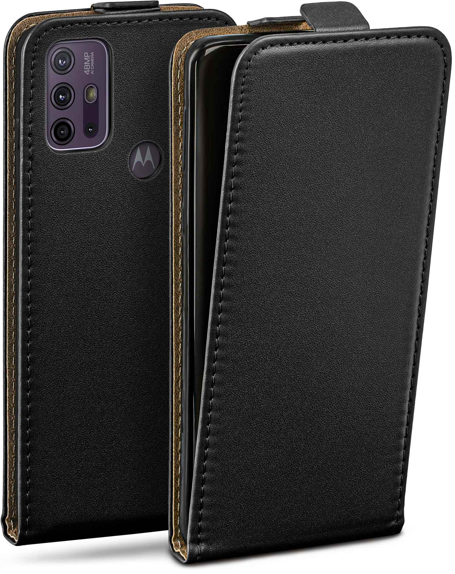 MOEX Flip Case, Flip Motorola, Cover, Deep-Black Moto G10