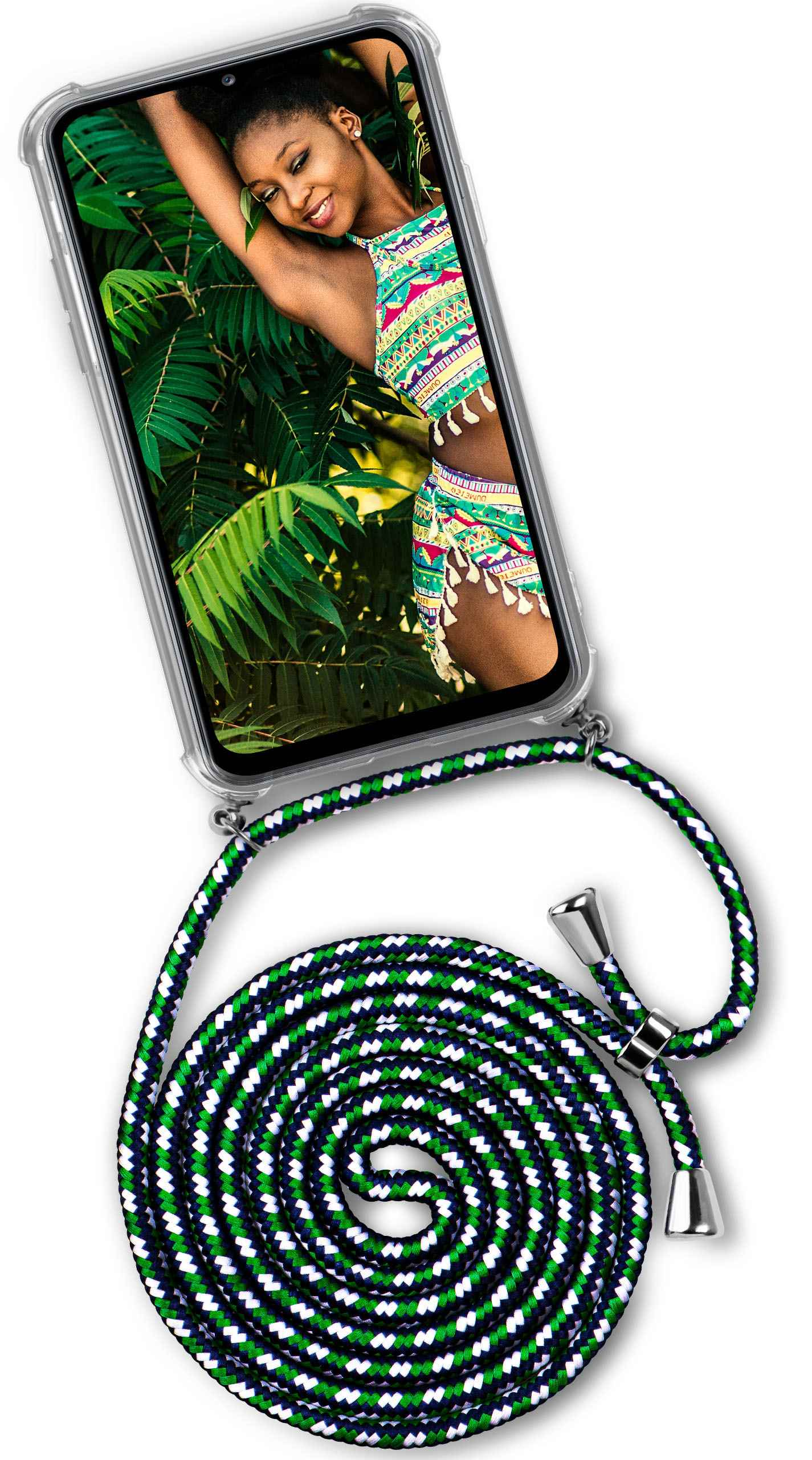 ONEFLOW Twist Case, Backcover, (Silber) Africa A32 Samsung, Galaxy 5G, Mama