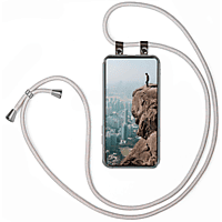 MOEX Handykette, Backcover, OnePlus, 7T, Hellgrau