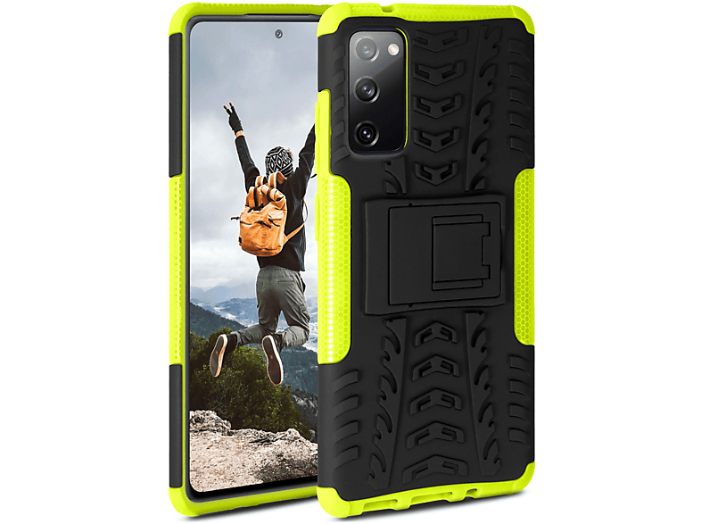 ONEFLOW Tank Case, Backcover, Samsung, Galaxy S20 FE, Lime