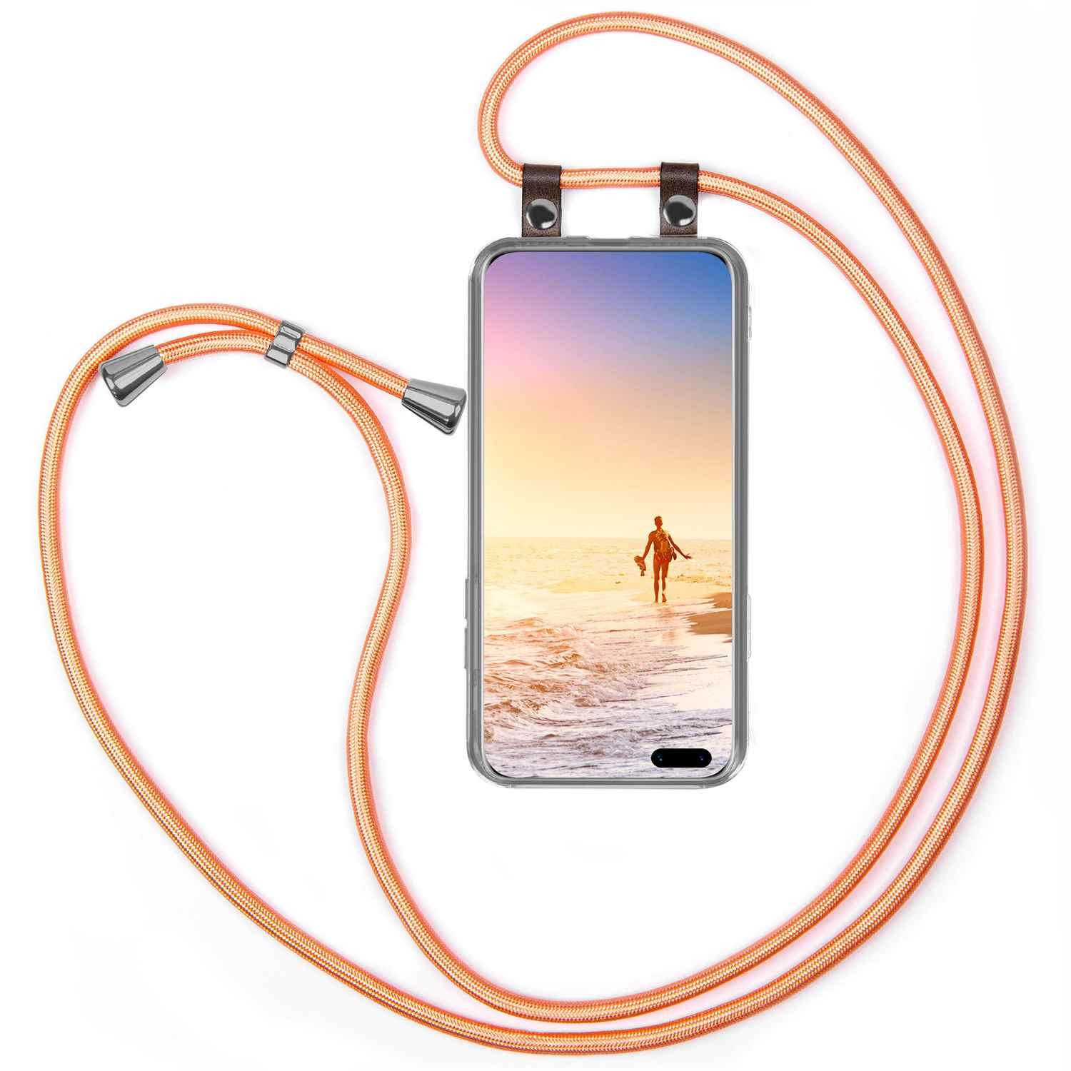 MOEX Handykette, Backcover, Huawei, P40 Coral Pro Shiny Plus