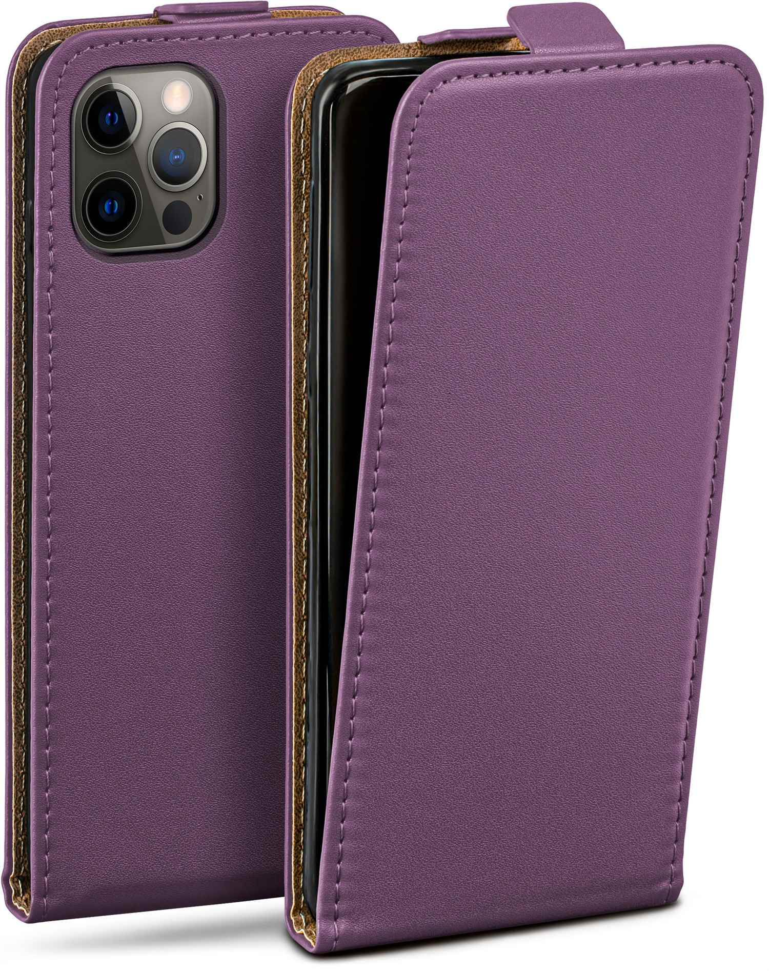 MOEX Flip Indigo-Violet Case, Flip Cover, 12 iPhone Apple, Pro