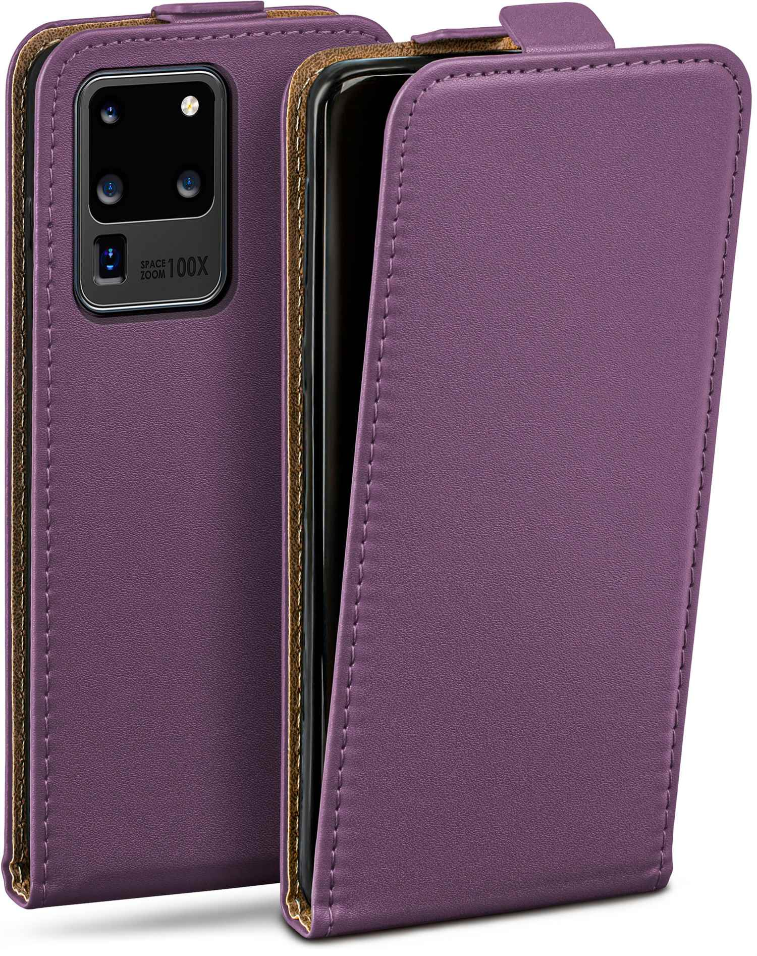 Ultra, S20 Galaxy Indigo-Violet MOEX Cover, Case, Samsung, Flip Flip