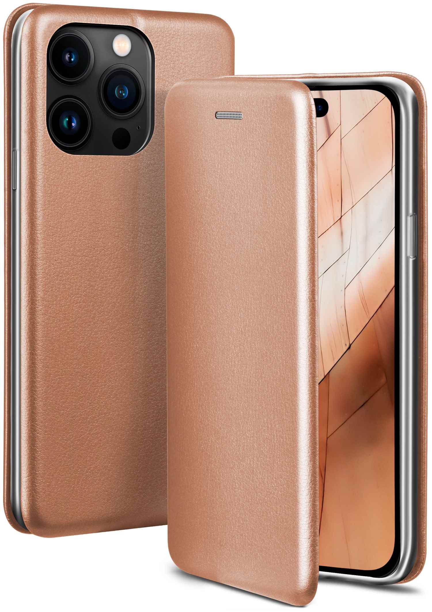 Apple, iPhone Business Flip Case, 14 Rosé - ONEFLOW Cover, Seasons Pro,