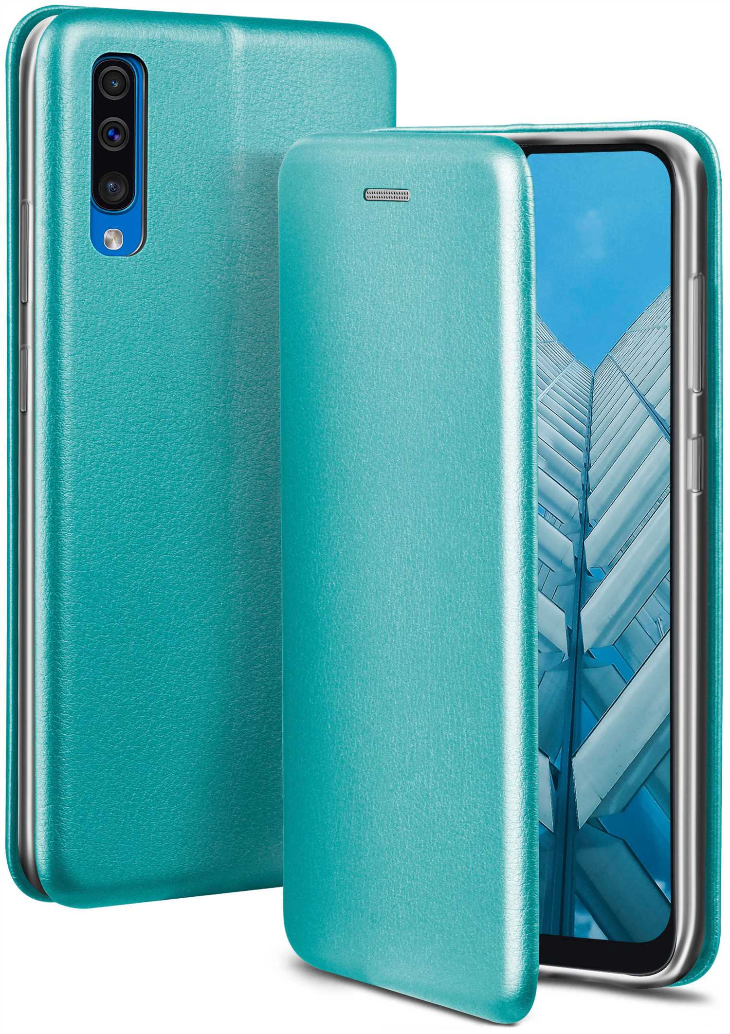 ONEFLOW Galaxy Blue Case, Samsung, A50, - Flip Business Worldwide Cover,