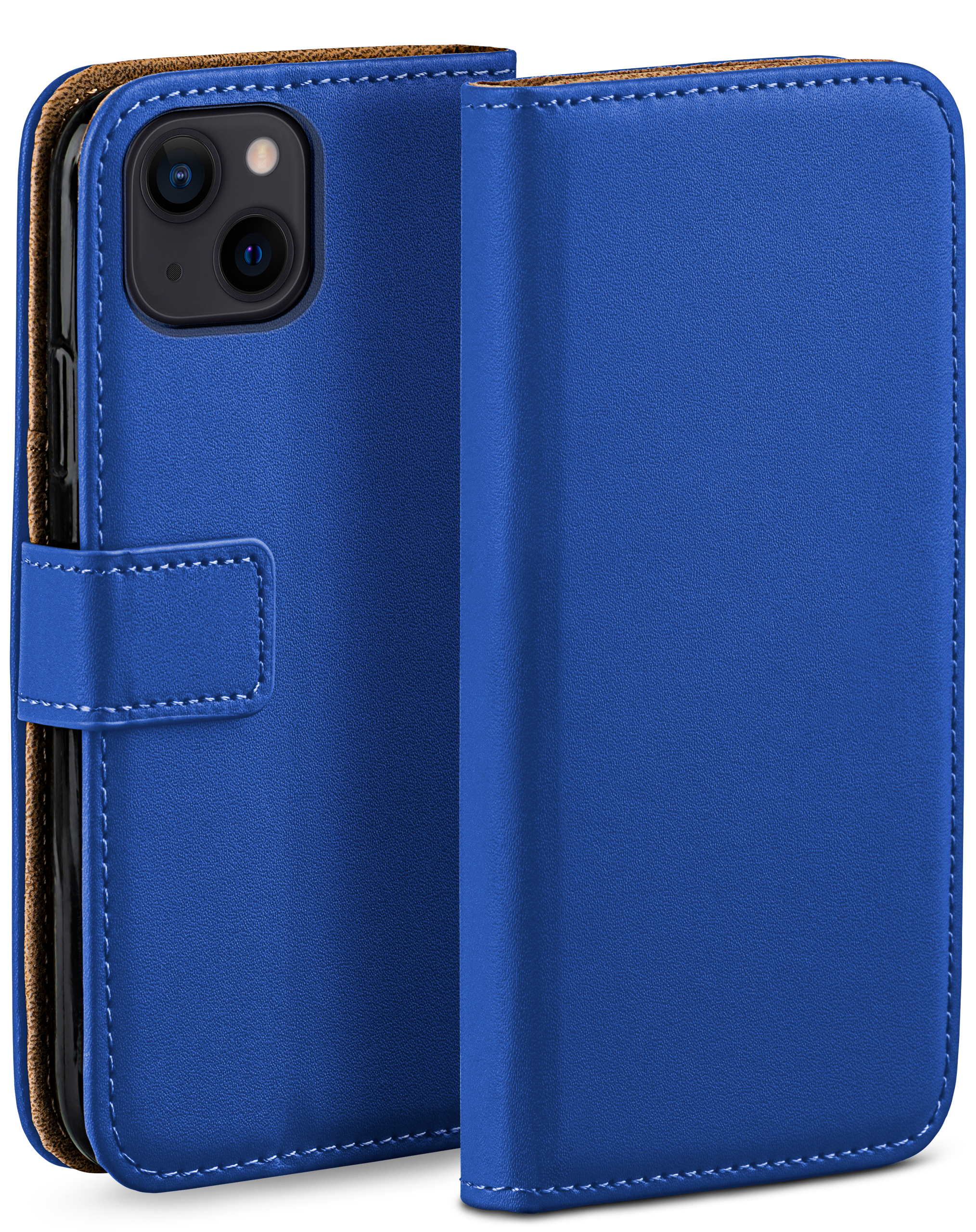 MOEX Book Case, Bookcover, Royal-Blue 14 iPhone Plus, Apple