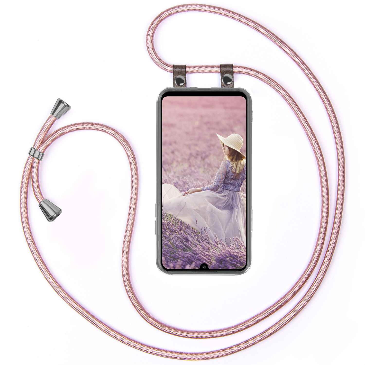 Lite Rose Gold MOEX Edition, Huawei, P30 Backcover, Handykette, New