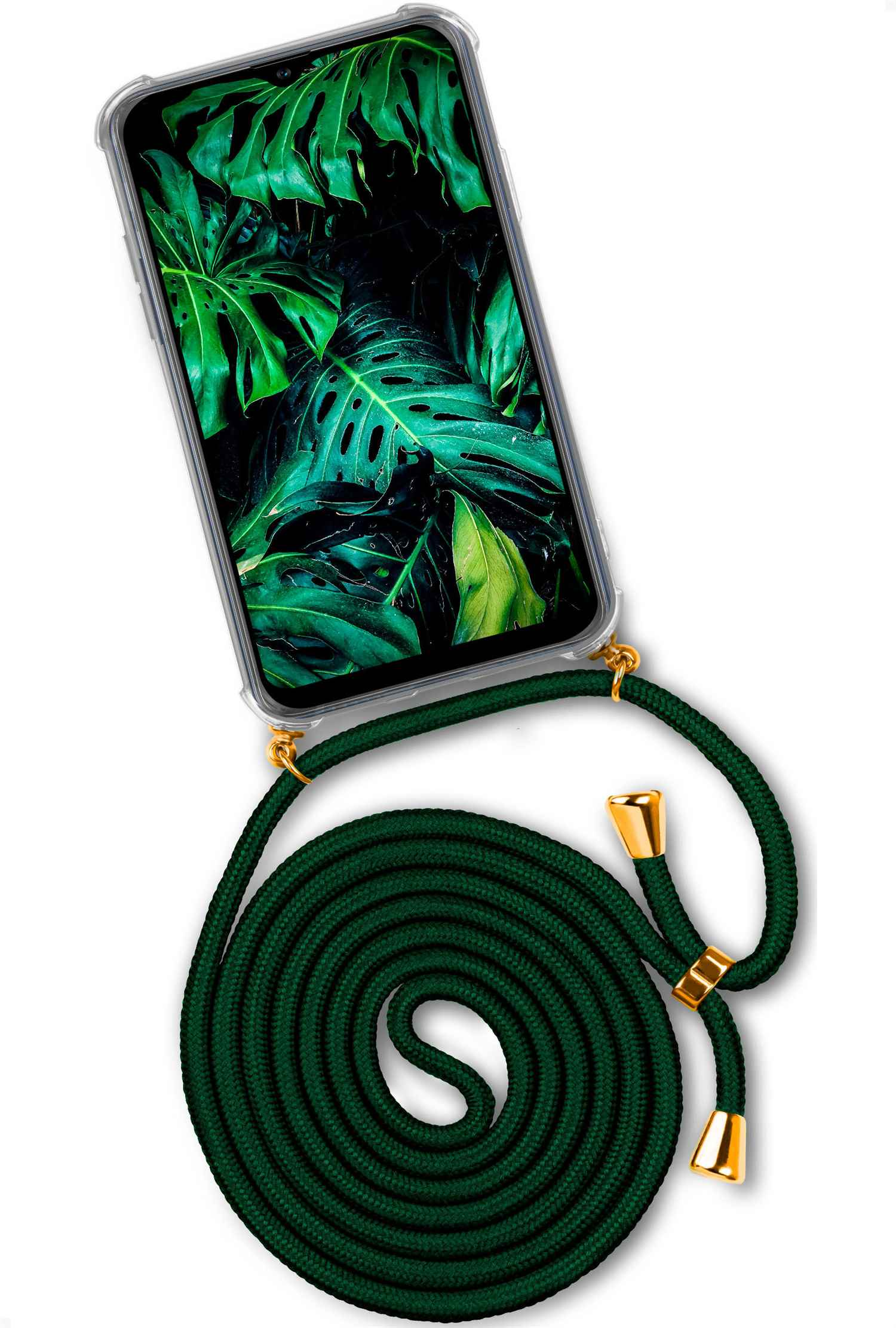 (Gold) Case, ONEFLOW Galaxy Twist A20s, Jungle Deepest Backcover, Samsung,
