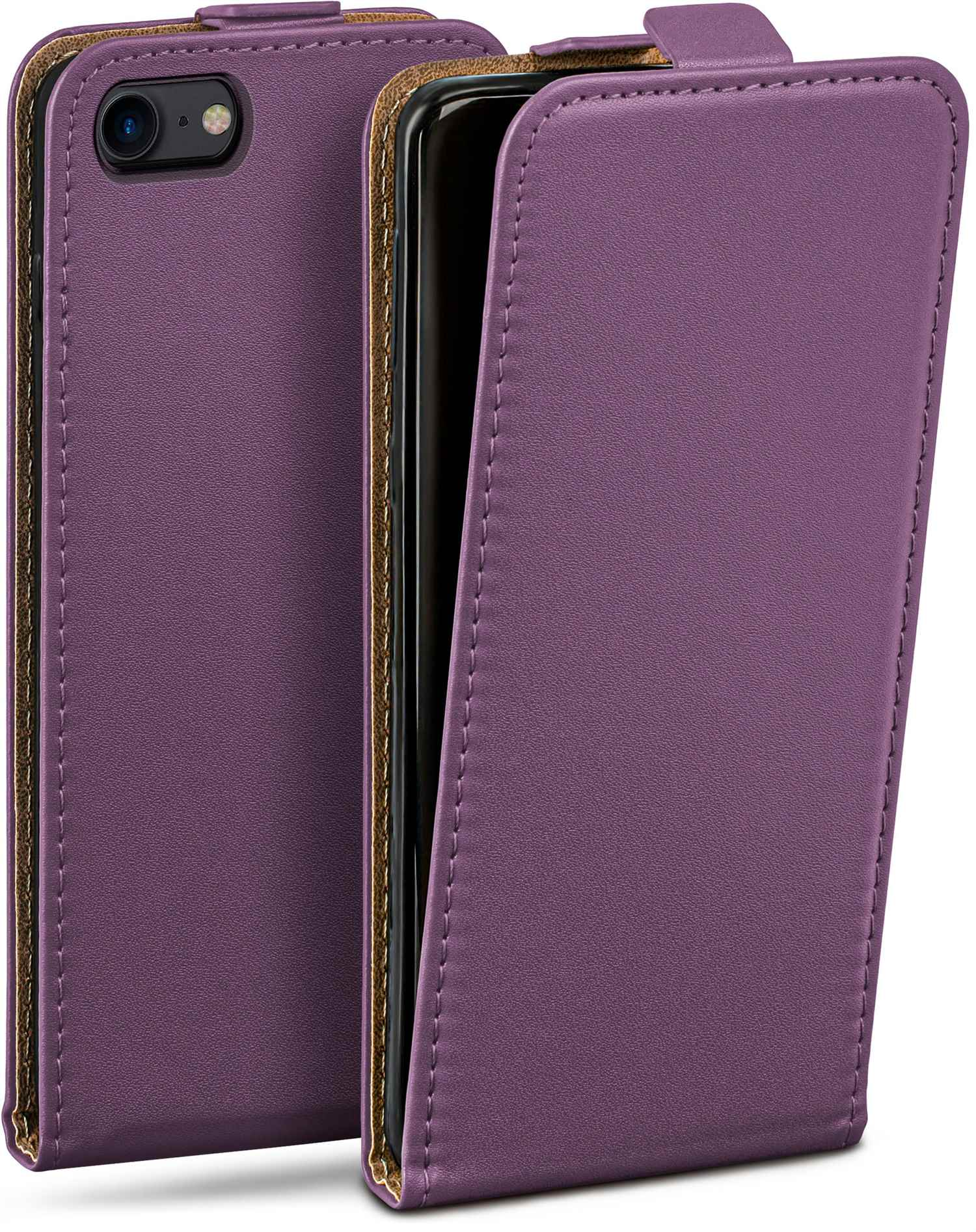 Case, Indigo-Violet 8, MOEX Apple, Flip Flip Cover, iPhone