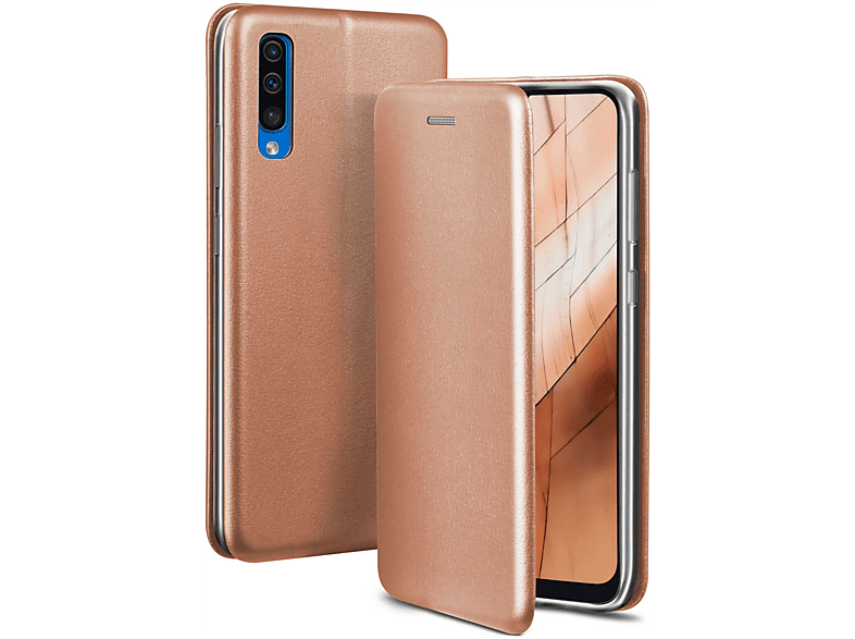 ONEFLOW Business Case, Flip Cover, Samsung, Galaxy A50, Seasons - Rosé