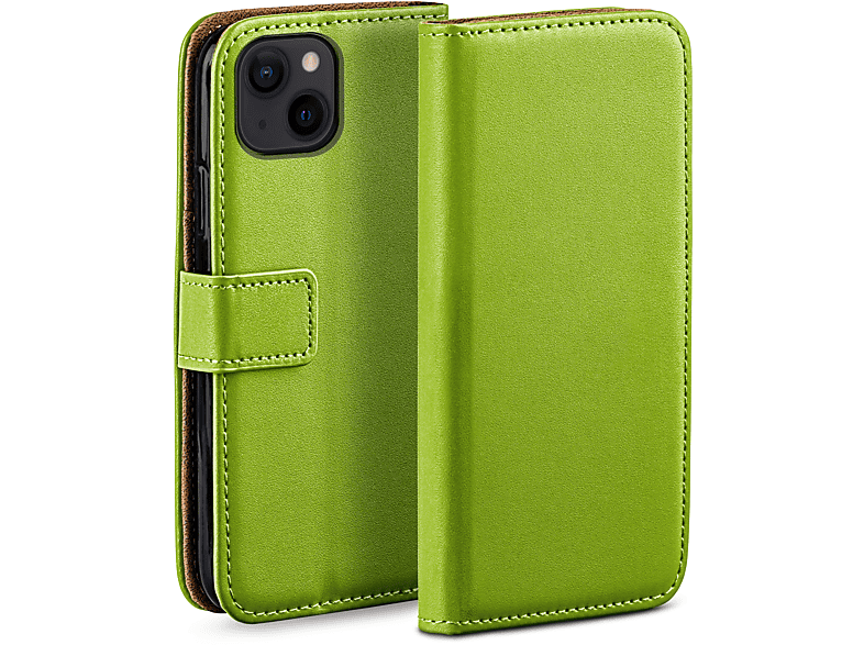 Bookcover, Plus, Apple, Case, Lime-Green MOEX iPhone Book 14