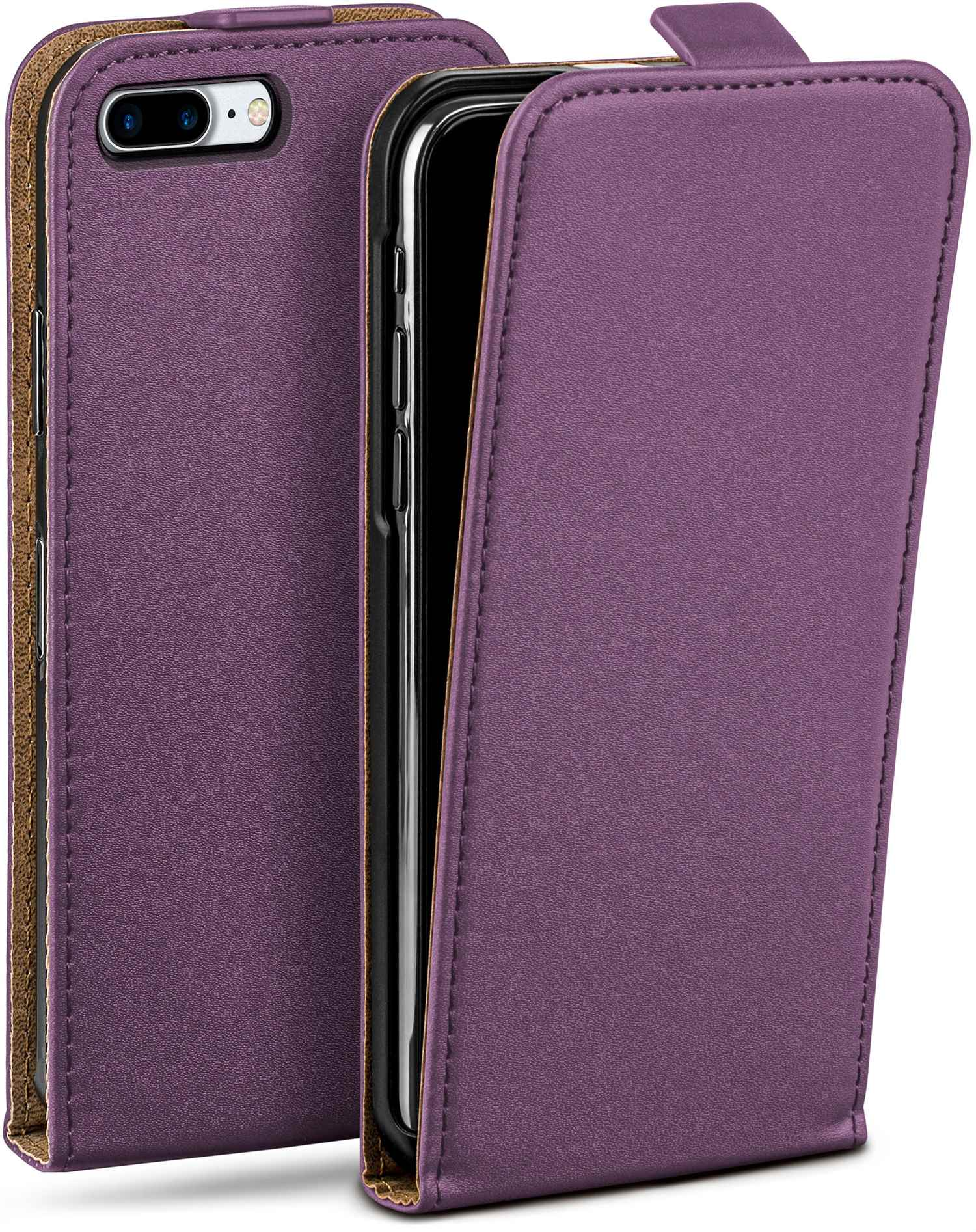 Flip MOEX Cover, Plus, iPhone Flip Indigo-Violet Apple, 8 Case,