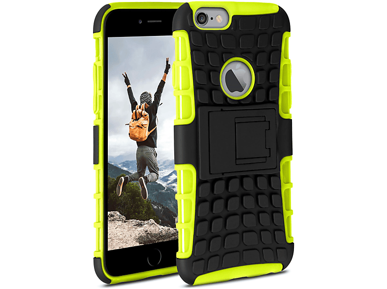 ONEFLOW Tank Case, Backcover, Apple, iPhone 6s, Lime