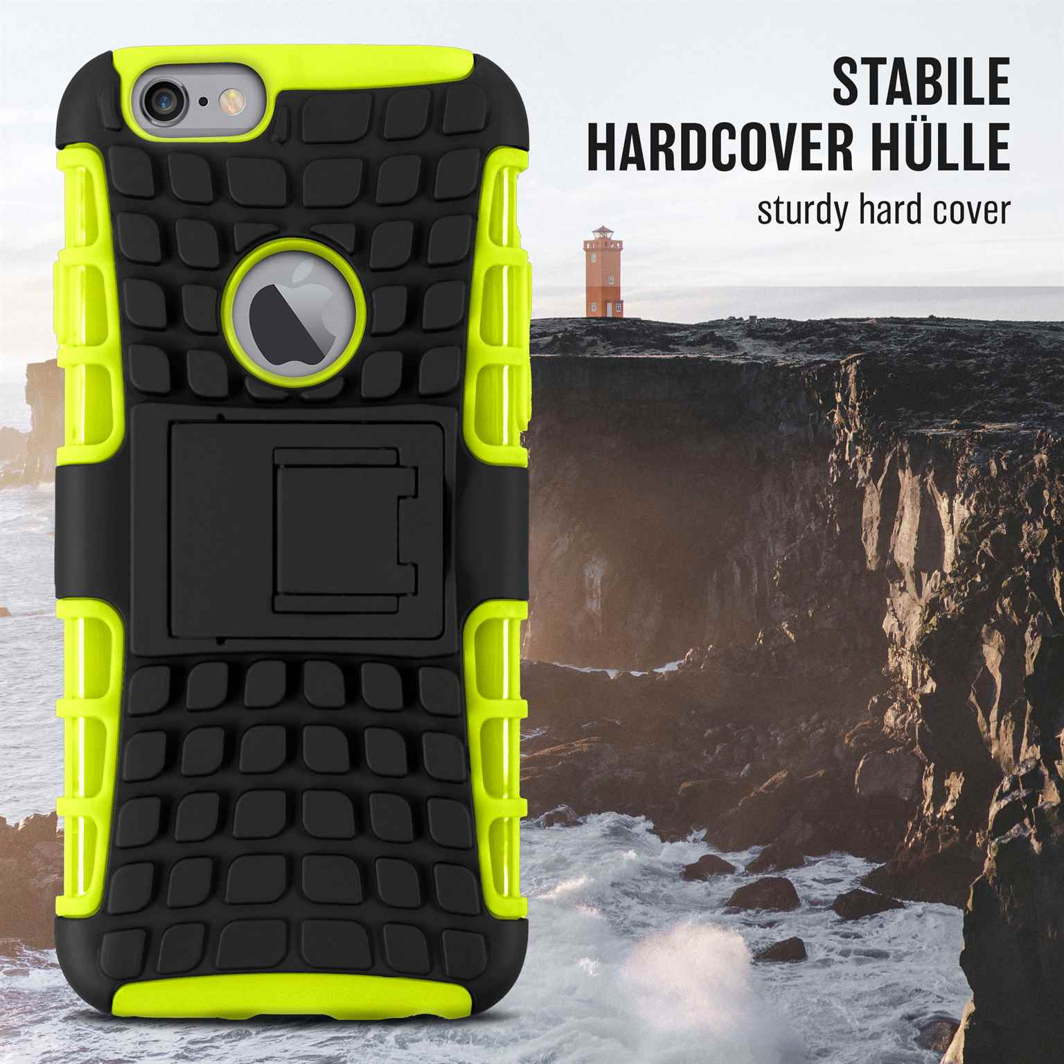 iPhone Case, 6s, Apple, ONEFLOW Tank Backcover, Lime