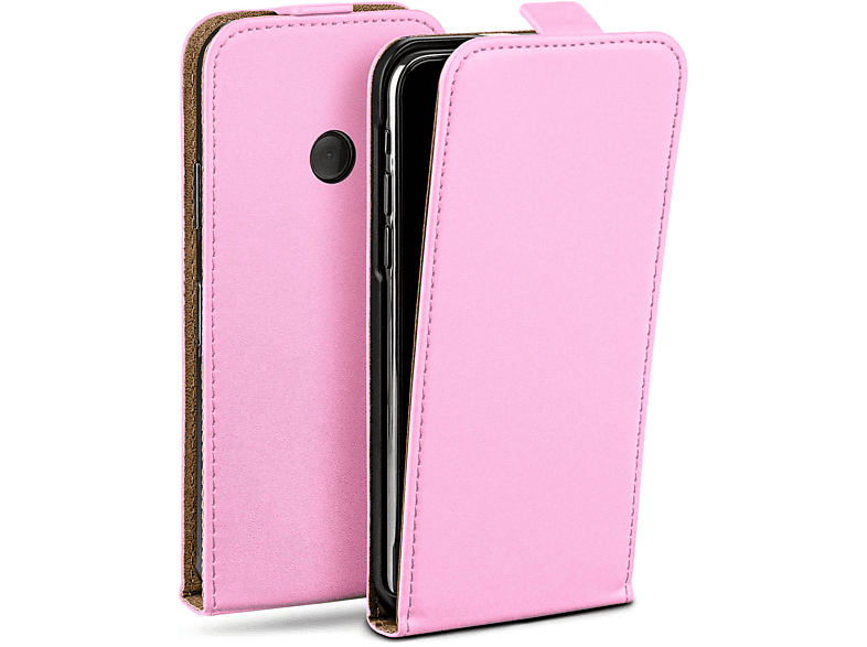 Lumia MOEX Icy-Pink Nokia, Cover, Flip 525, Case, Flip
