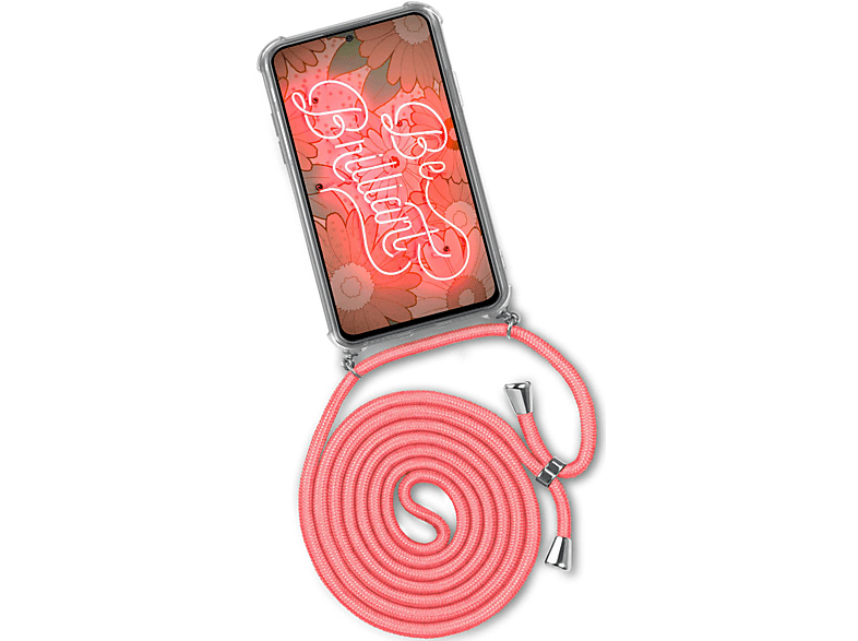 ONEFLOW Twist Case, Backcover, Xiaomi, Redmi Note 11 Pro, Kooky Flamingo (Silber)